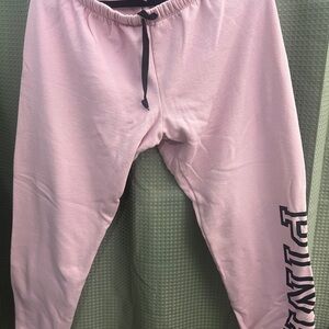 Dusty Pink Victoria’s Secret Pink Sweatpants/loungewear sz L